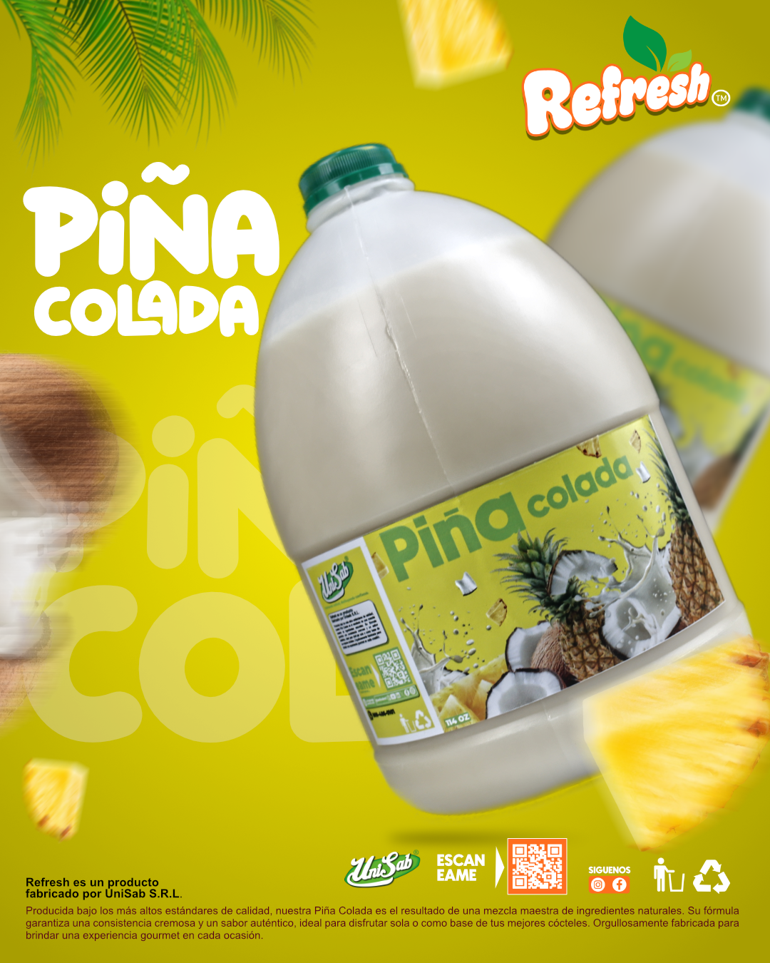 piña colada refresh